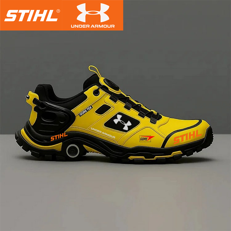 Kolekce STIHL × Under Armour®: Profesionální vodotěsné boty pro práci a turistiku