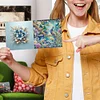 uk.everydayedeals 6Pcs DIY Diamond Painting Greeting Card - Owl Family
