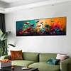 (100*40cm)Flower - Full Round Drill Diamond Painting