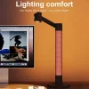 RGB Smart Atmosphere Desk Lamp, Desktop Reading Lamp, WiFi Bedside Night Light, Rotatable Atmosphere Lamp