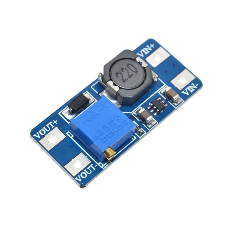 MT3608 DC-DC 2A 2-24V boost Converter board adjustable power supply module