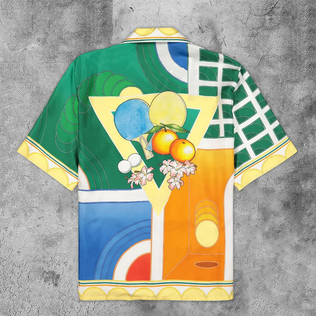 Loveciss®/ Contrast Color Casual Noble Luxury Short Sleeve Shirts