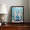 Diamond Painting-DIY Special Shaped Drill Pearl Painting Seahorse(30x40cm)