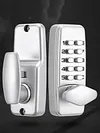 Metal Digital Door Lock Sturdy Waterproof Door Code Lock Durable for Home Office