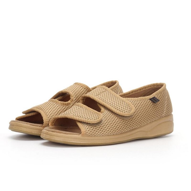 Summer breathable widened ladies sandals
