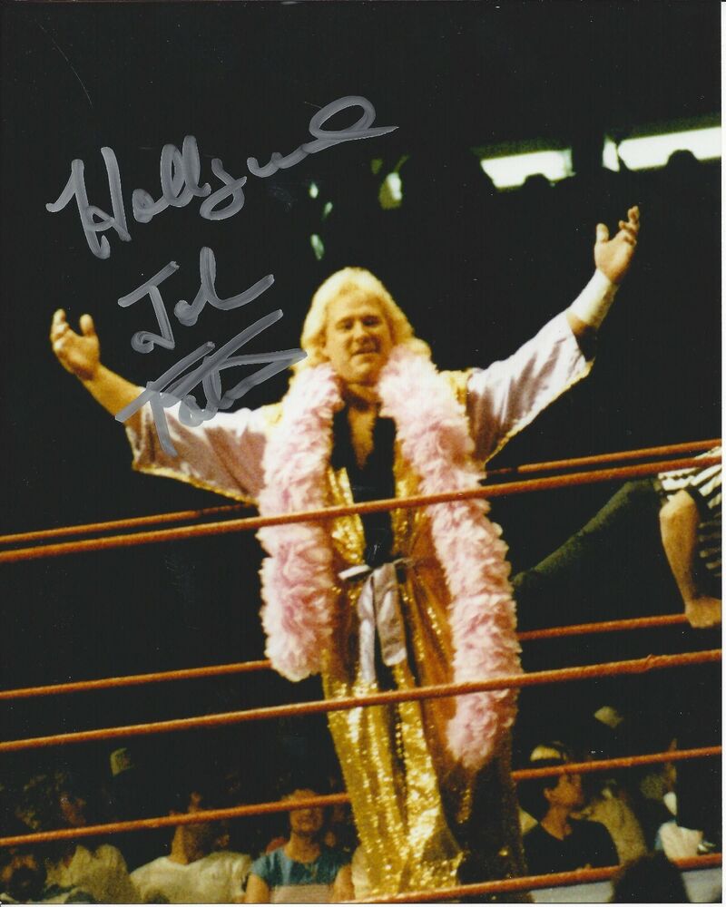 Hollywood John Tatum autographed 8x10 #7  WCCW  UWF NWA GWF