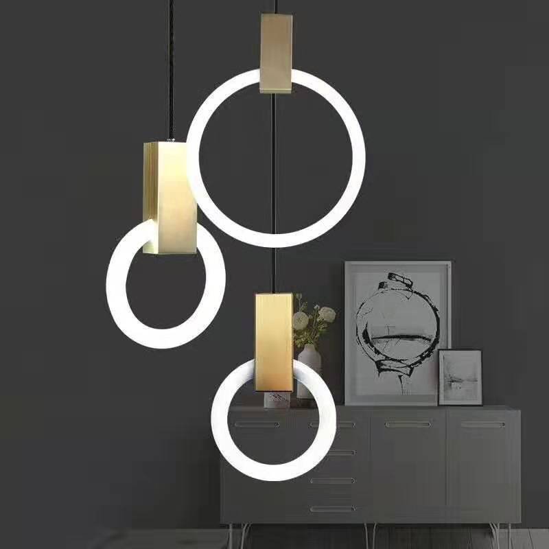 Nordic Style Ring Creative Lamp