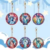 6Pcs Statue De La Libert&eacute; Aux &Eacute;tats-Unis-Diy Porte-Cl&eacute;s