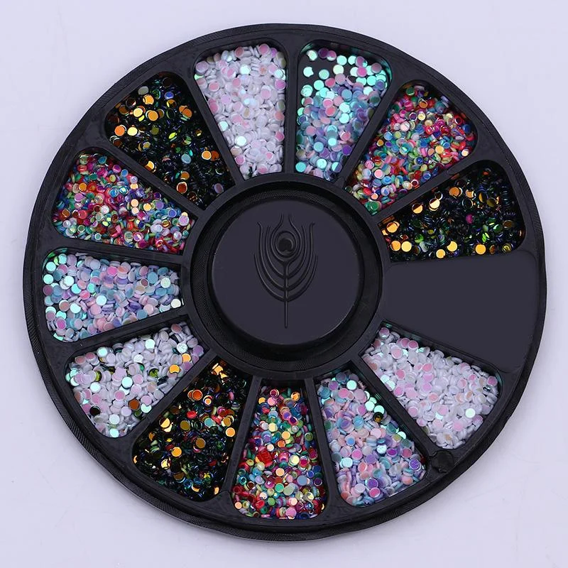 Mixed Color Chameleon Nail Rhinestone Glitter Small Irregular Beads For  Nail Art 3D Decoration Stone In Wheel DIY Tips-Nail Inspo