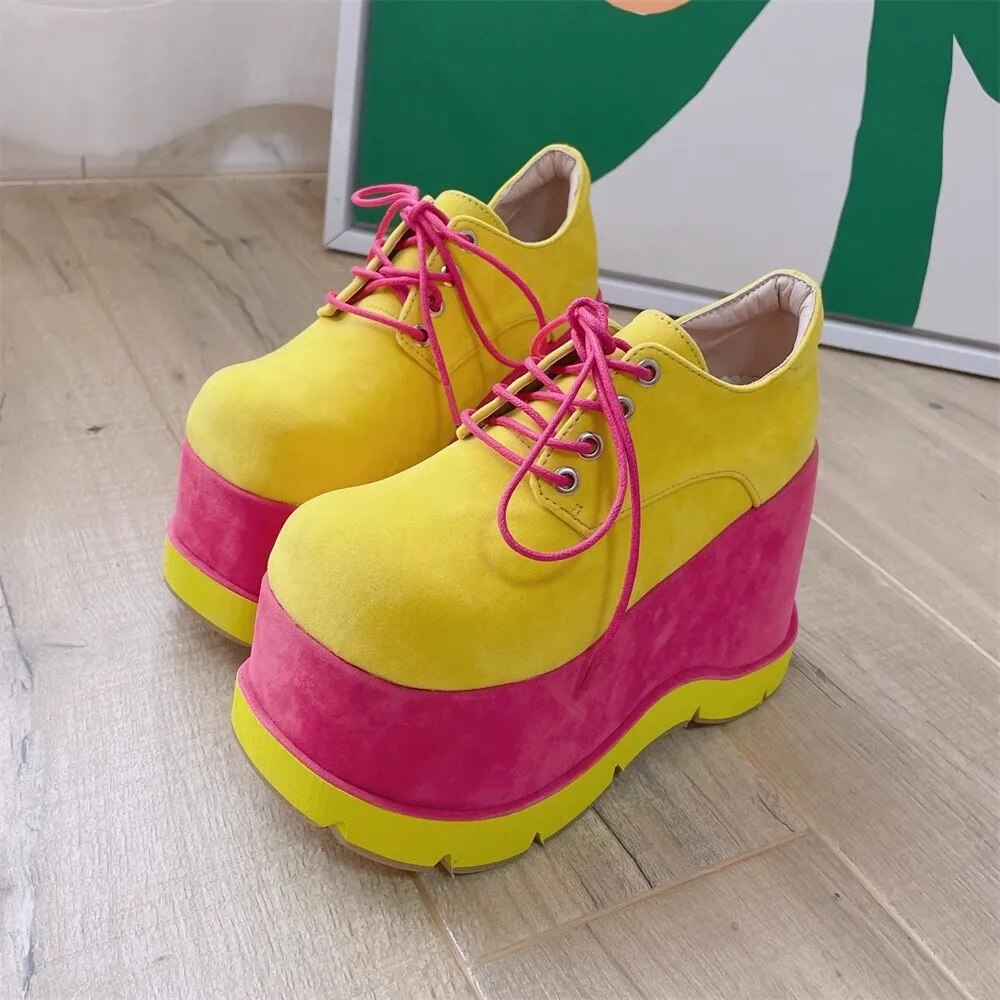 VCshoes Woman Shoes Lady High Thick Wedges Heels Pumps Women Princess Dress Party Shoes 33-45 Shoes