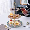 3 Tier Acrylic Mandala Diamond Painting Cake Snack Stand for Afternoon Tea
