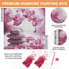 Kits de peinture en diamant &agrave; perceuse carr&eacute;e compl&egrave;te Anchor in the pot 5d DIY pour adultes d&eacute;butants d&eacute;coration int&eacute;rieure diamants dots kits d&rsquo;art en pierres pr&eacute;cieuses peintures de diamants 13,78x17,72 pouces