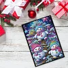 Weihnachten Schneemann - 5D DIY Bastelnotizbuch