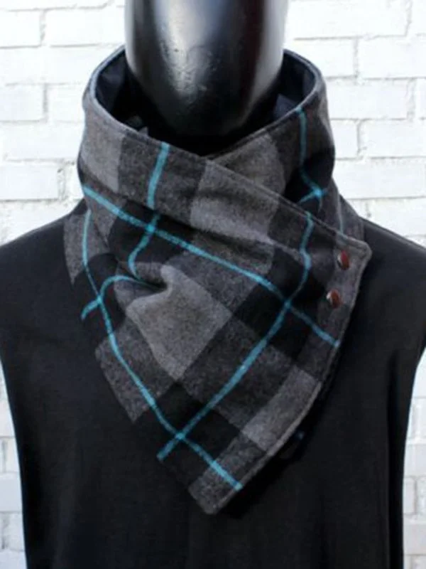 Men's warm scarf