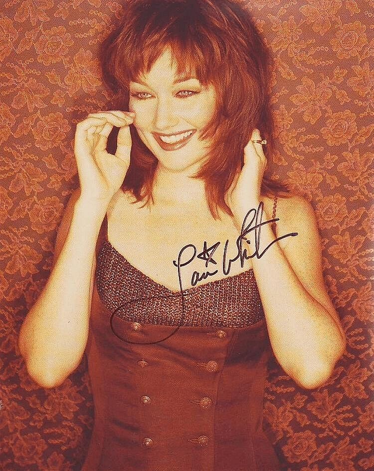 LARI WHITE Signed Photo Poster paintinggraph - Sexy Country Singer / Vocalist Star - preprint