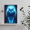 (40*60cm)Wolf - Full Round Drill Diamond Painting