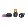 2pcs Gear Shift Lever Adjust Bolt Adapter Finger Dial Bicycle Shifter Cable Adjuster Screw Fine-Tuning Transmission Shifting Adjust Bolt for M5 Wire Brake CNC