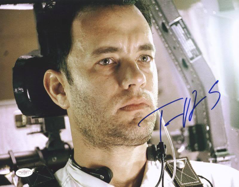 Tom Hanks Apollo 13 Signed Authentic 11X14 Photo Poster painting Autographed JSA #E14143