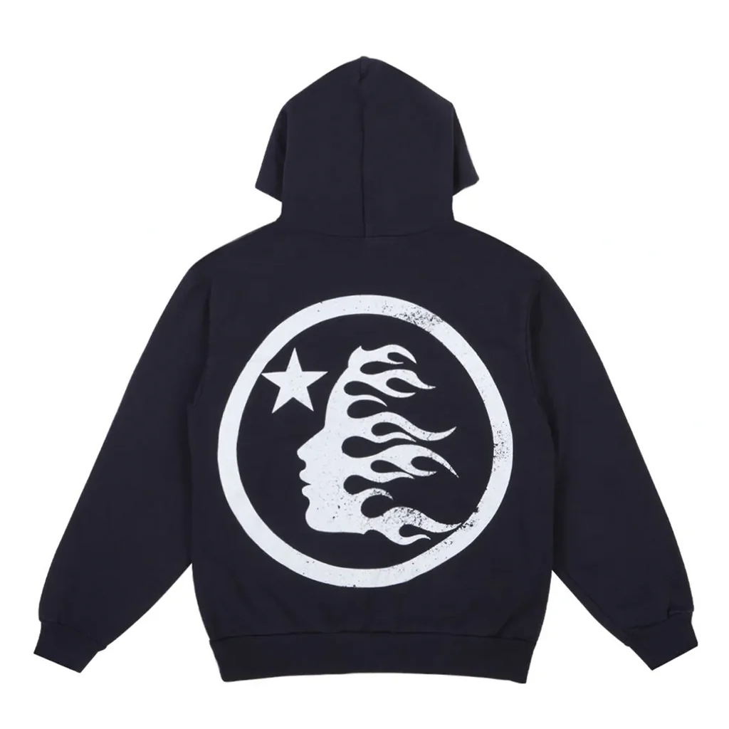 Hellstar Studios Basic Logo Cotton Long Sleeve Hoodie