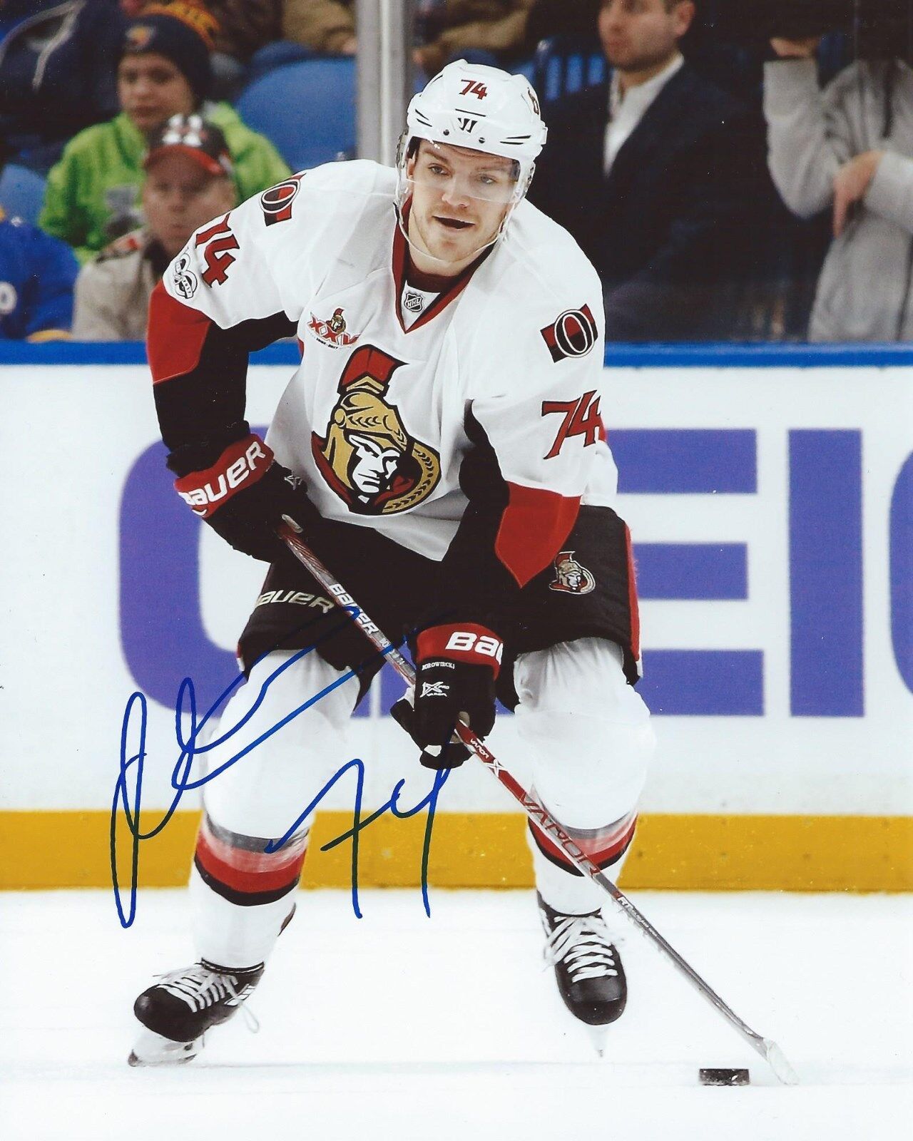 Mark Borowiecki Signed 8x10 Photo Poster painting Ottawa Senators Autographed COA B