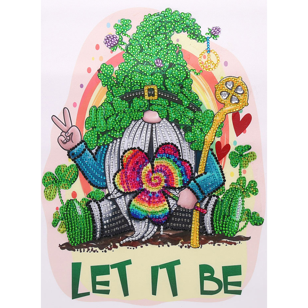 

Gnome - Special Shaped Diamond Painting - 30*40CM, 501 Original