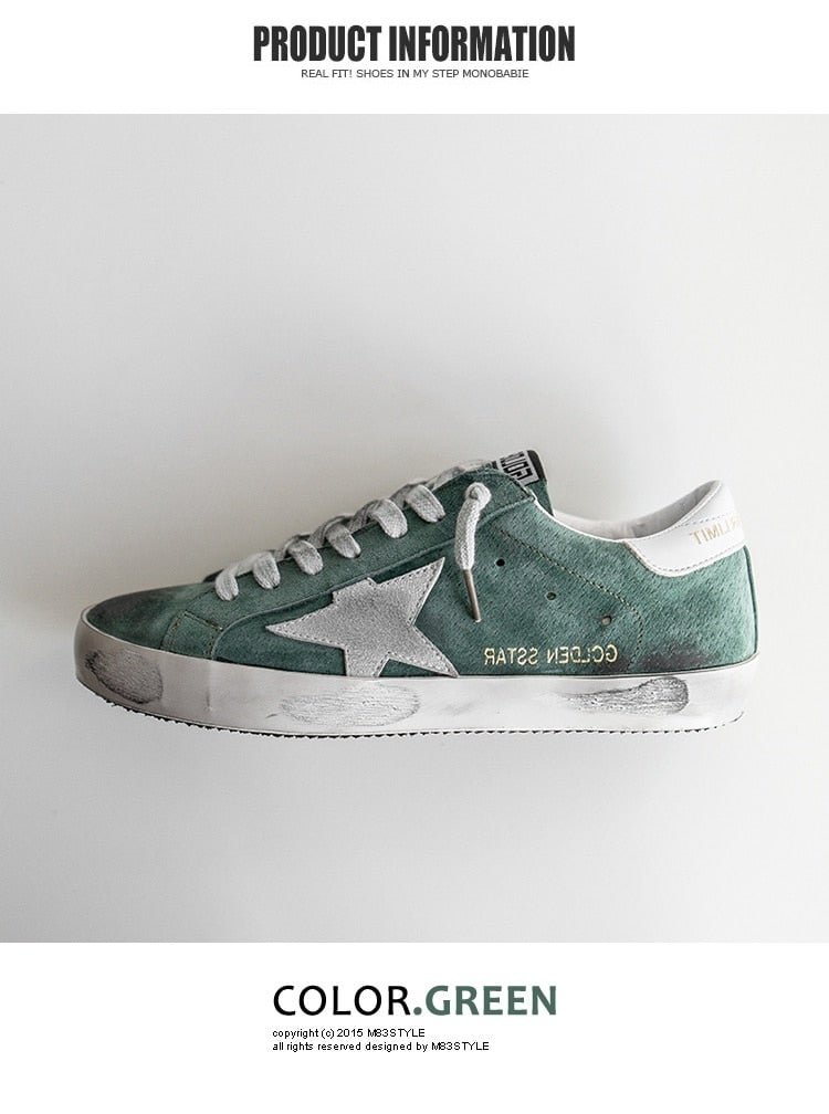 South Korea Dongdaemun Flat Shoes Fashion Trend Dirty Shoes Lovers Shoes Men's Shoes Women's Shoes
