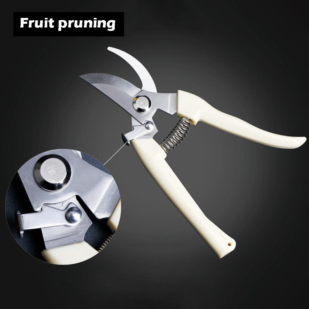 Gardening Pruning Shear Spring Grafting Scissors Carbon Steel Tree Pruner от Cesdeals WW