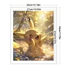 Pikachu Playing In Water-11CT Stamped Cross Stitch 35*45cm/13.78*17.72in