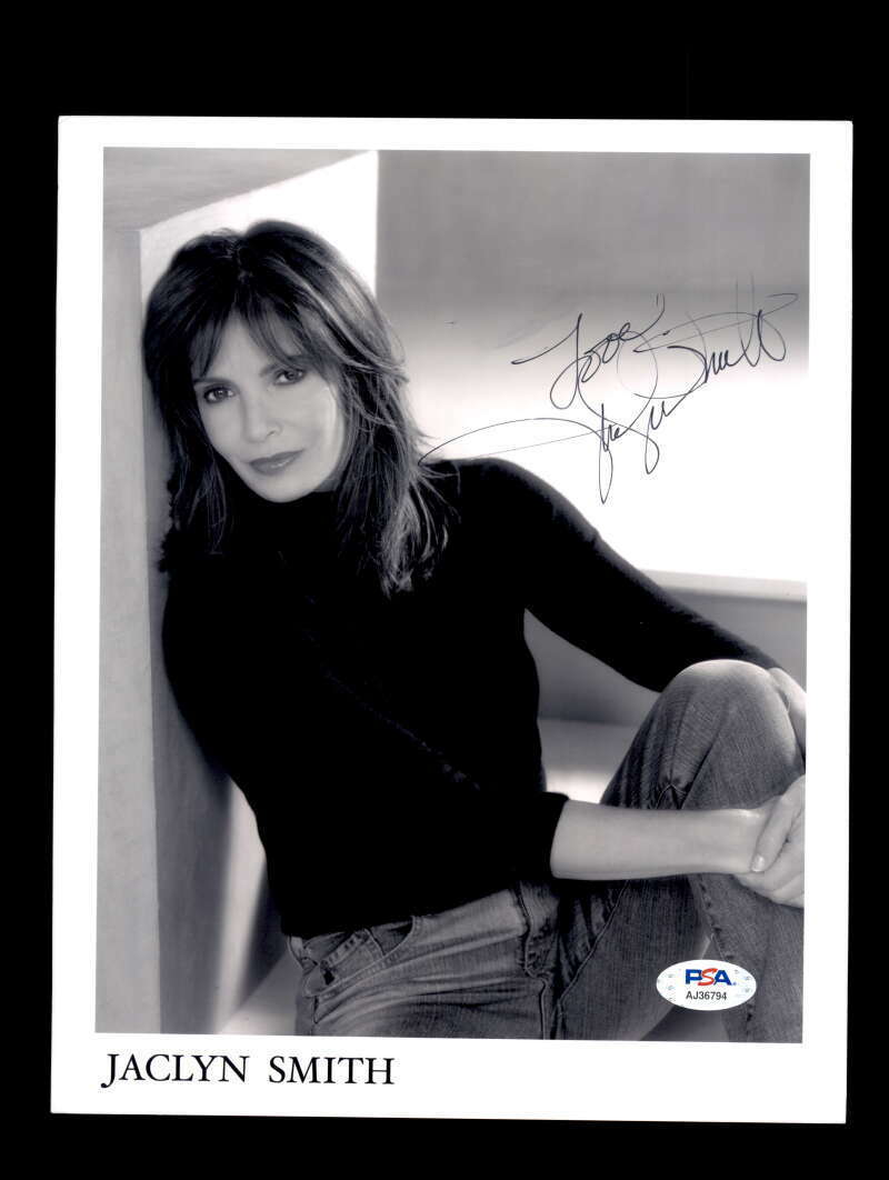 Jaclyn Smith PSA DNA Coa Signed 8x10 Photo Poster painting Autographed