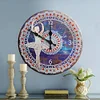  DIY Round Metal Tin Ballet Girl Diamond Painting Special Shaped  Clock Kit