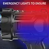 Solar USB Rechargeable LED Flashlight Camping Torch for Camping Hiking Emergency