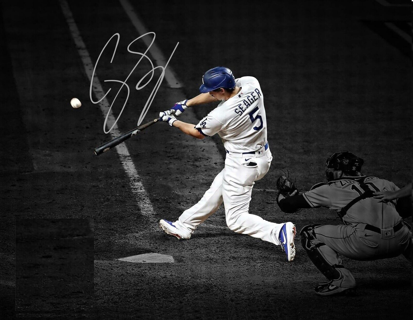Corey Seager Autographed Signed 8x10 Photo Poster painting ( Dodgers ) REPRINT