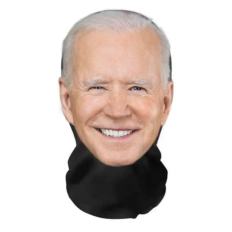 3D Spoof Face Simulation Headgear-Biden