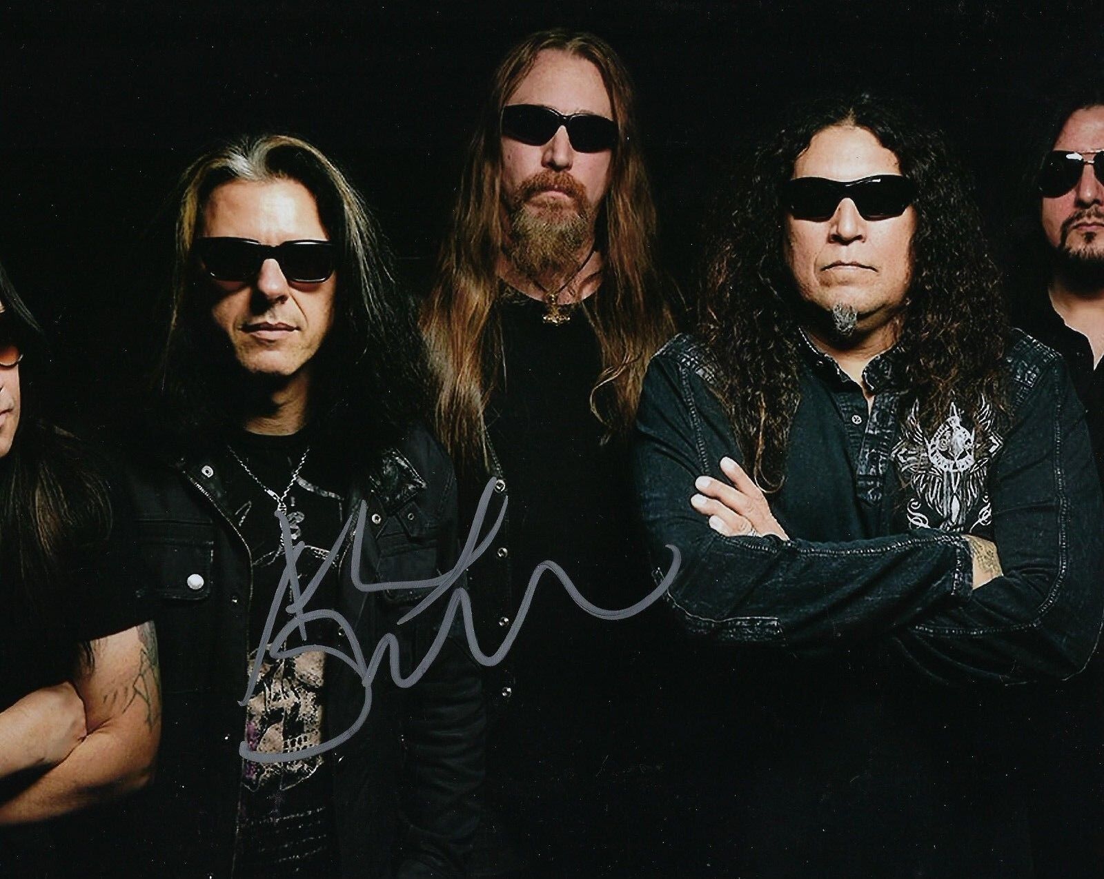 GFA Testamant Band * ALEX SKOLNICK * Signed Autograph 8x10 Photo Poster painting PROOF LA1 COA