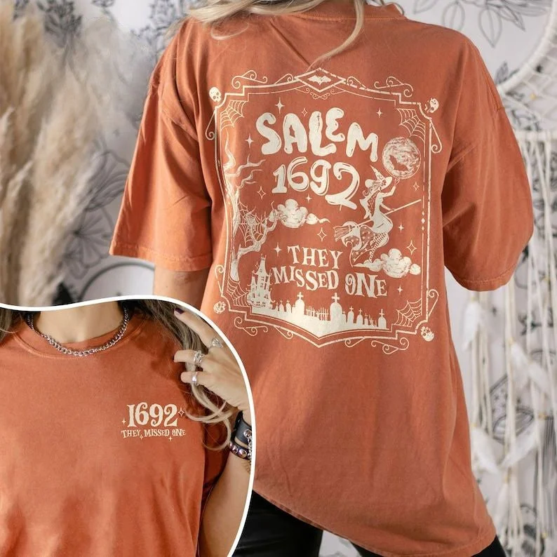 Salem 1692 They Missed One T-shirt