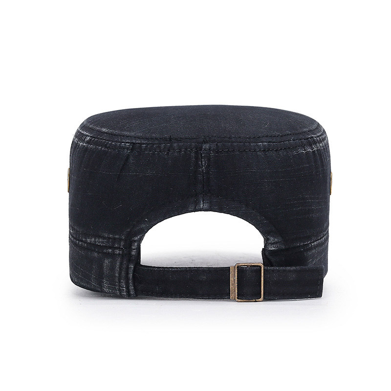 Unisex Vintage Faded Washed Flat Cap