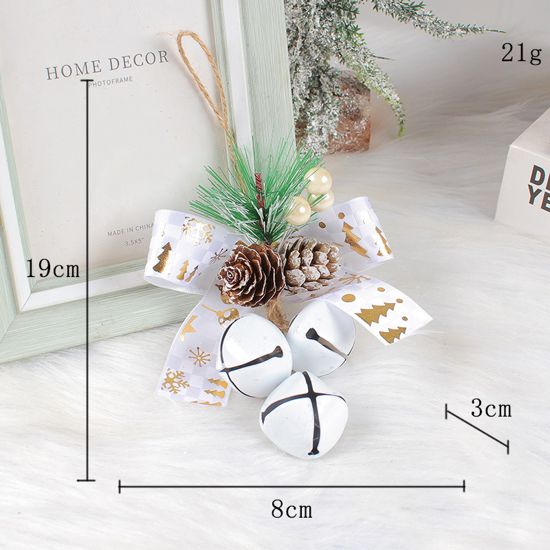 Christmas Bell Ornaments - DIY Bells Decorations with Bow