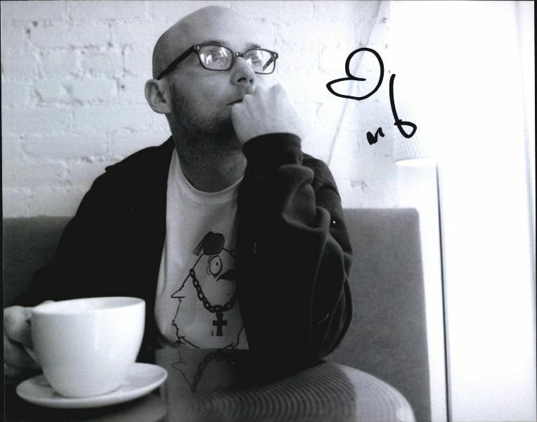 Moby authentic signed dj 8x10 Photo Poster painting W/Certificate Autographed (326d1)