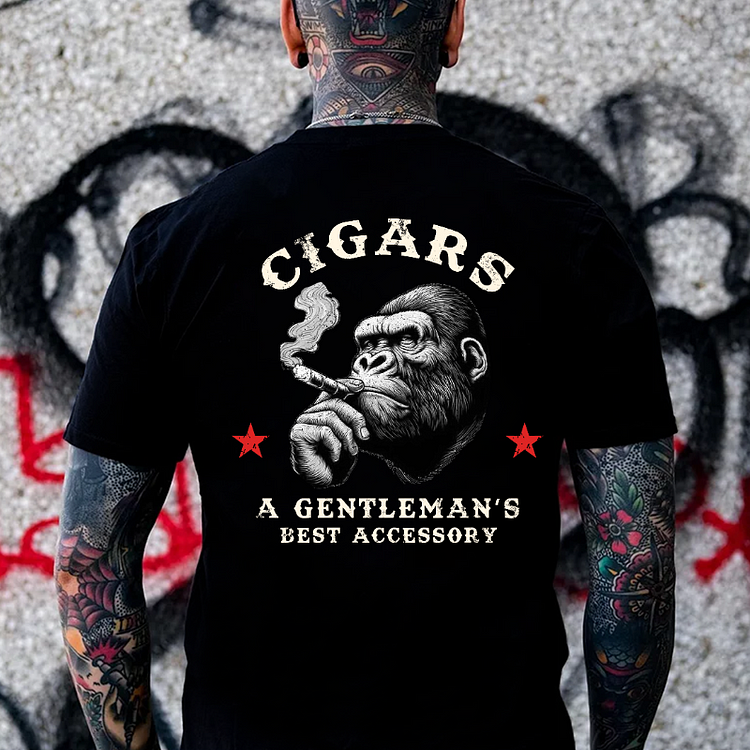 Cigars A Gentleman's Best Accessory T-shirt