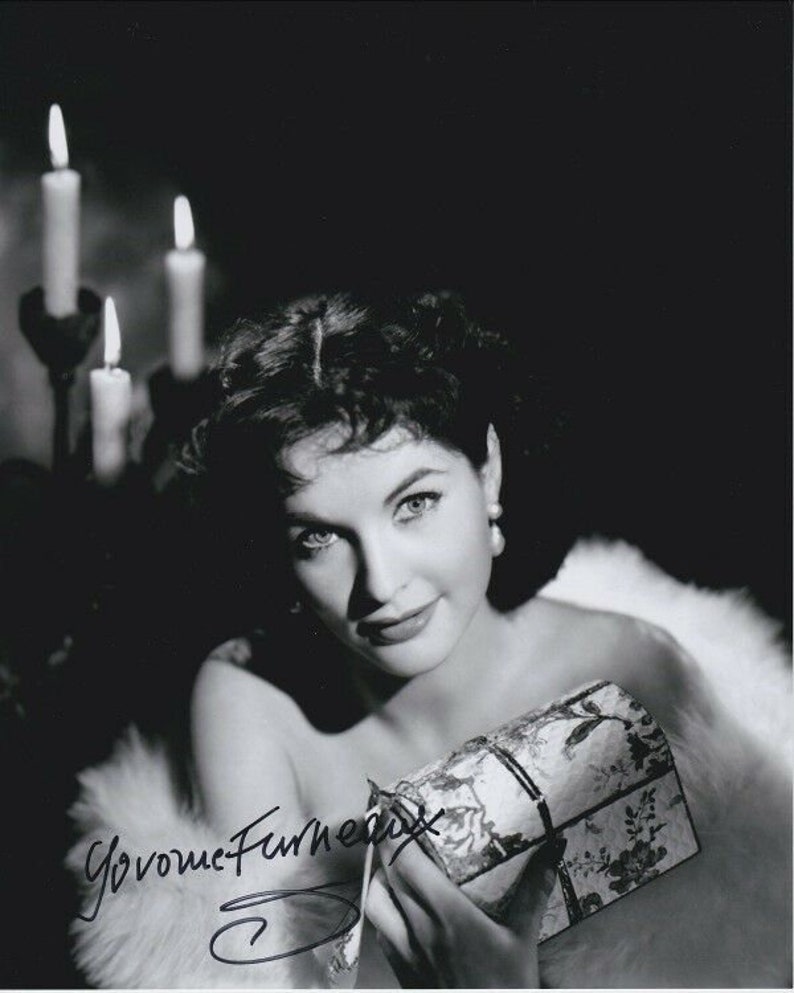 Yvonne furneaux signed autographed Photo Poster painting