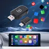 Wired To Wireless Carplay & Android Auto 2 in 1 Dongle Auto Connect Mini Adapter