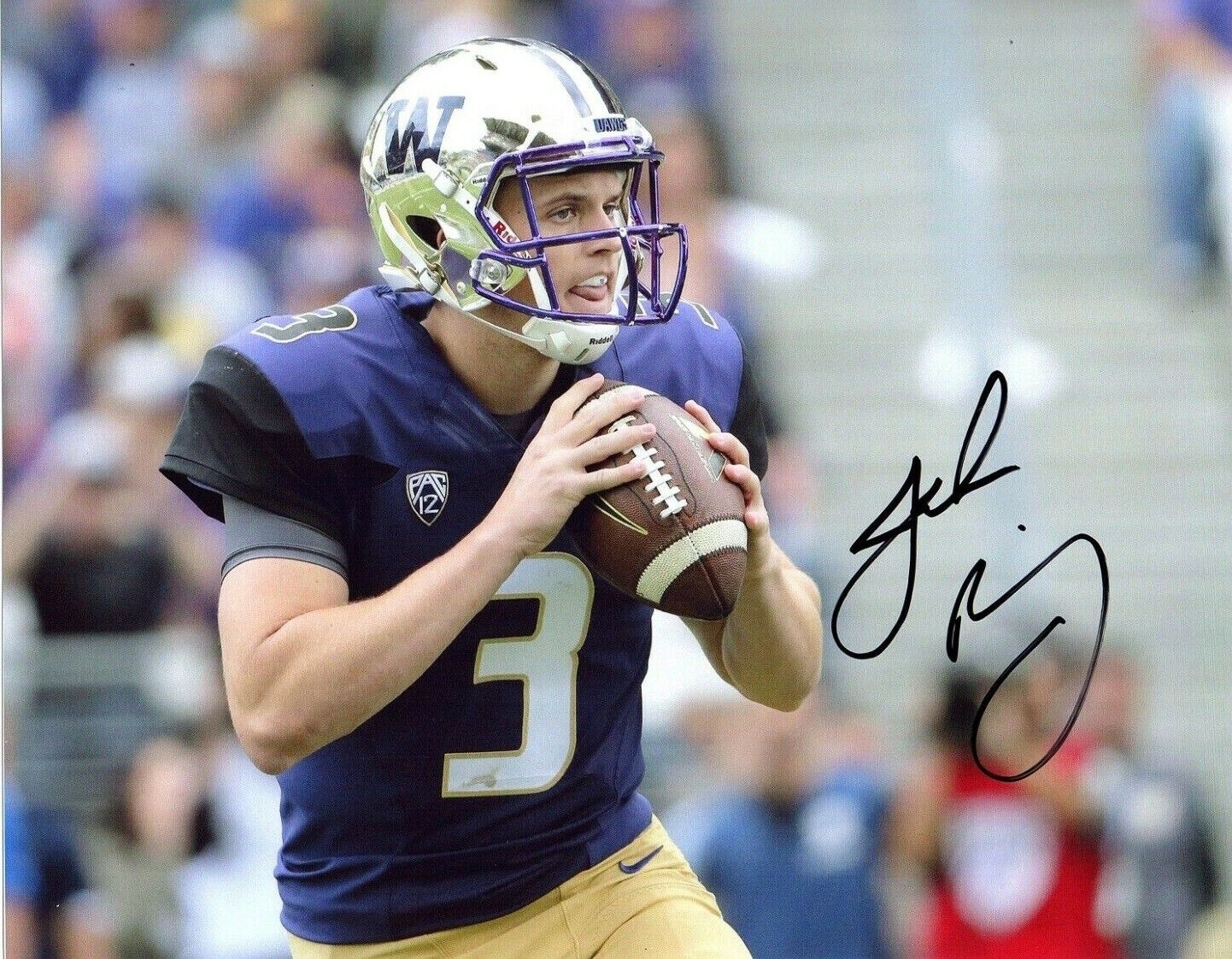 Jake Browning Autographed Signed 8x10 Photo Poster painting Huskies REPRINT