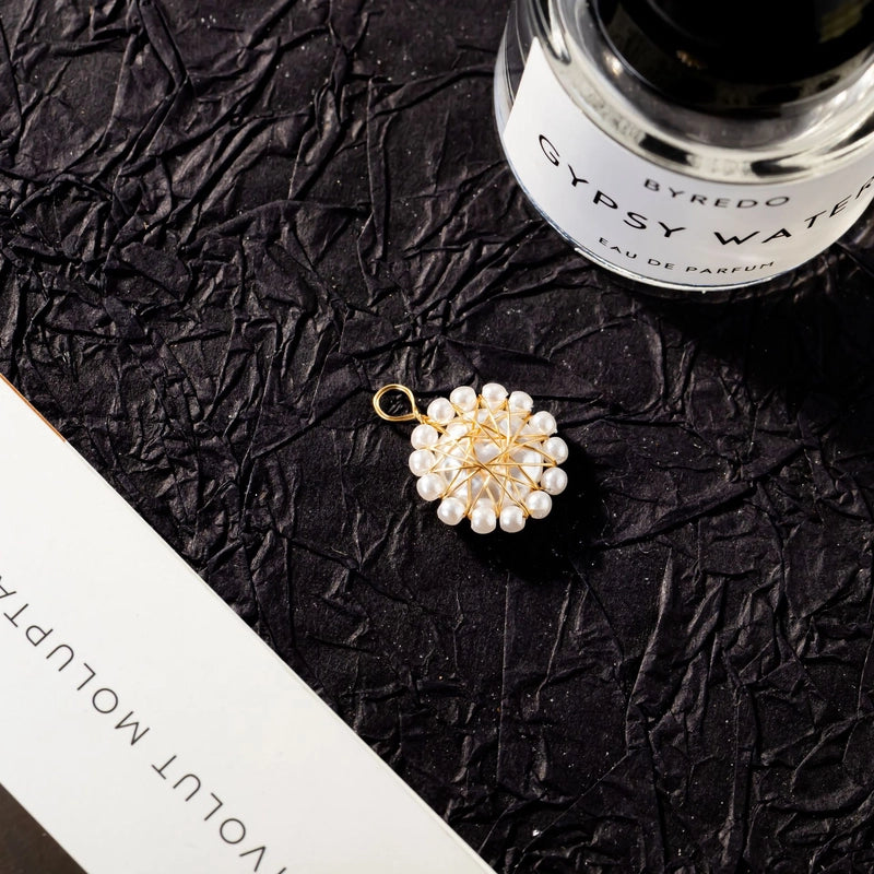 10 PCS/Package Copper Geometric Pendant Jewelry Accessories