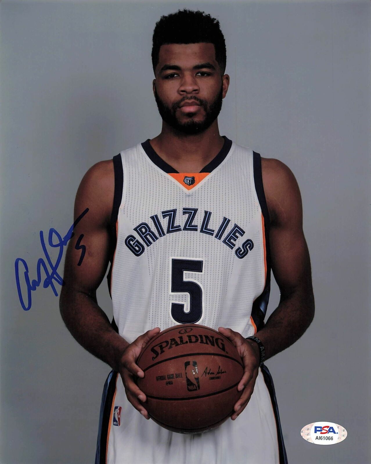 ANDREW HARRISON signed 8x10 Photo Poster painting PSA/DNA Memphis Grizzlies Autographed