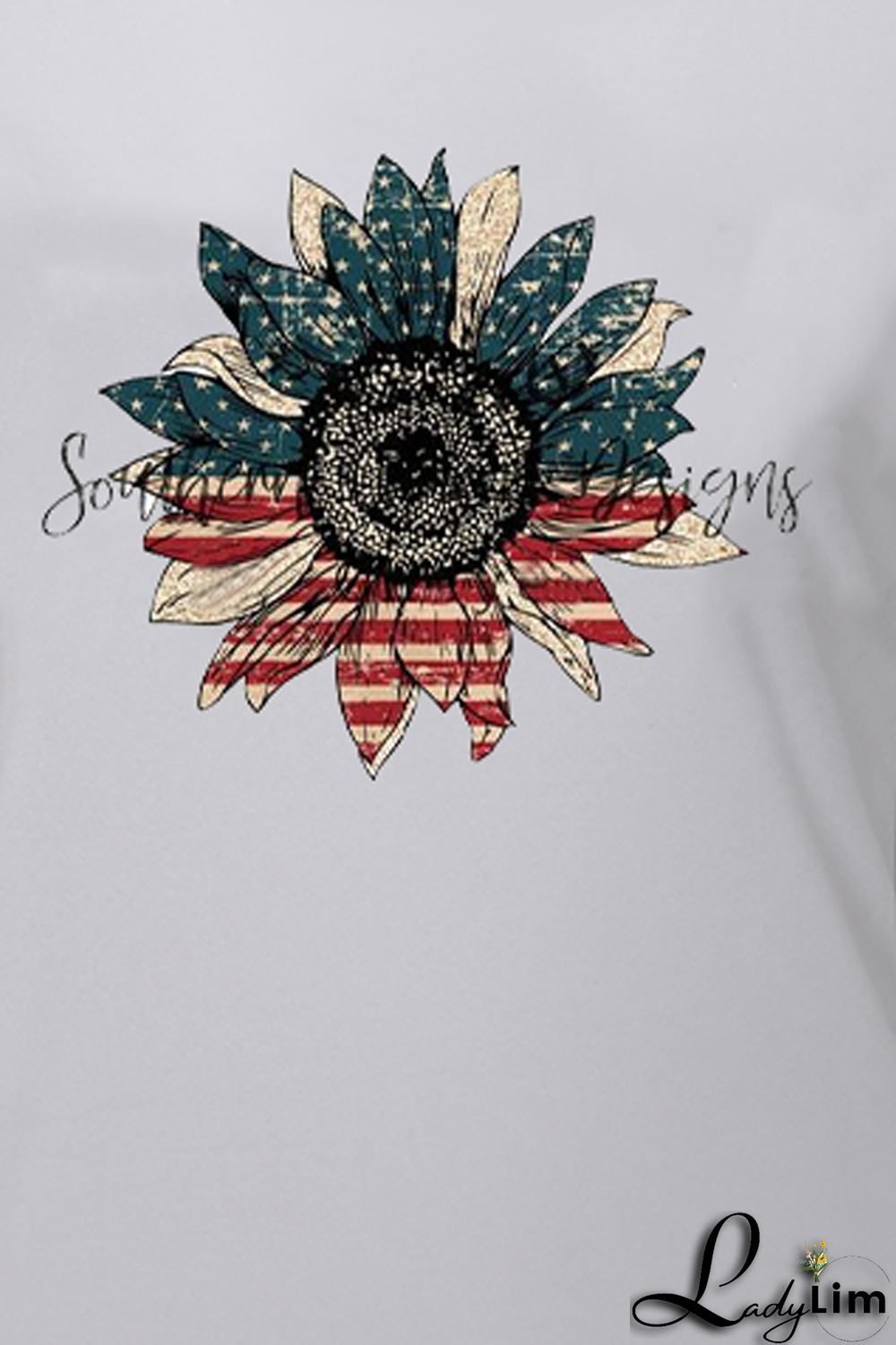 White Fashion Street Print Patchwork O Neck T-Shirts