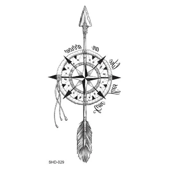 Waterproof Temporary Tattoo Black Sketchs Flowers Animal Tattoo Stickers Flash Fake Body Tattoos for Women tatuajes temporales