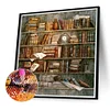 Bücherregal - Rundbohrer Diamant Malerei - 40 * 40cm