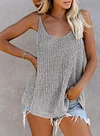 Summer Solid knitting Camis