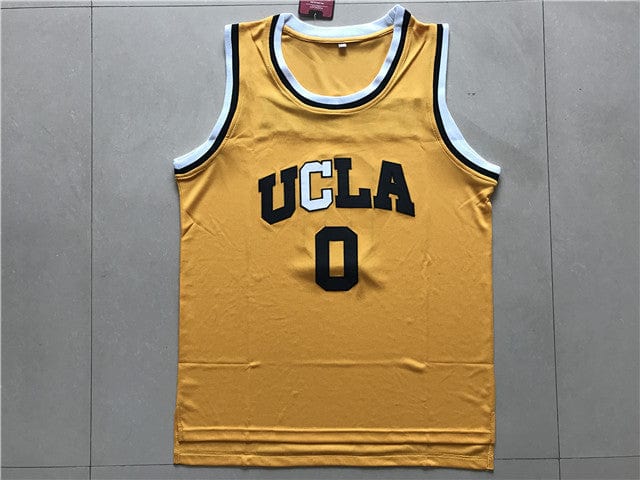 NCAA UCLA No. 0 Westbrook Yellow Jersey mysite