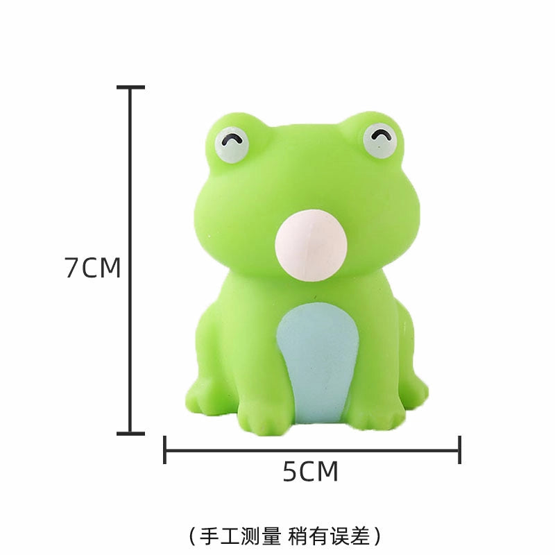 Squishy Toy Christmas Animal Santa Claus Snowman PVC TPR Toys